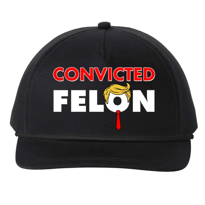 Convicted Felon Trump Snapback Five-Panel Rope Hat