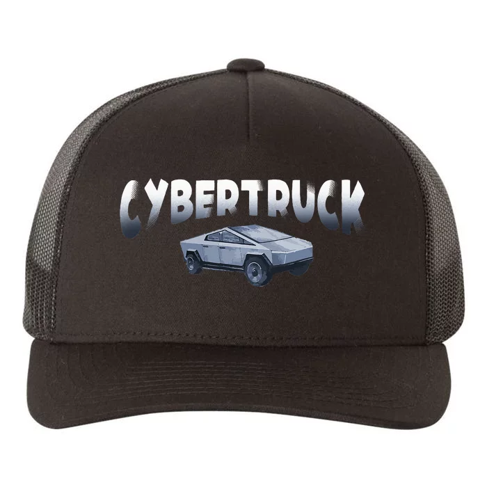 Cybertrucks Futuristic Truck Fans Car Lovers Auto Mechanic Yupoong Adult 5-Panel Trucker Hat