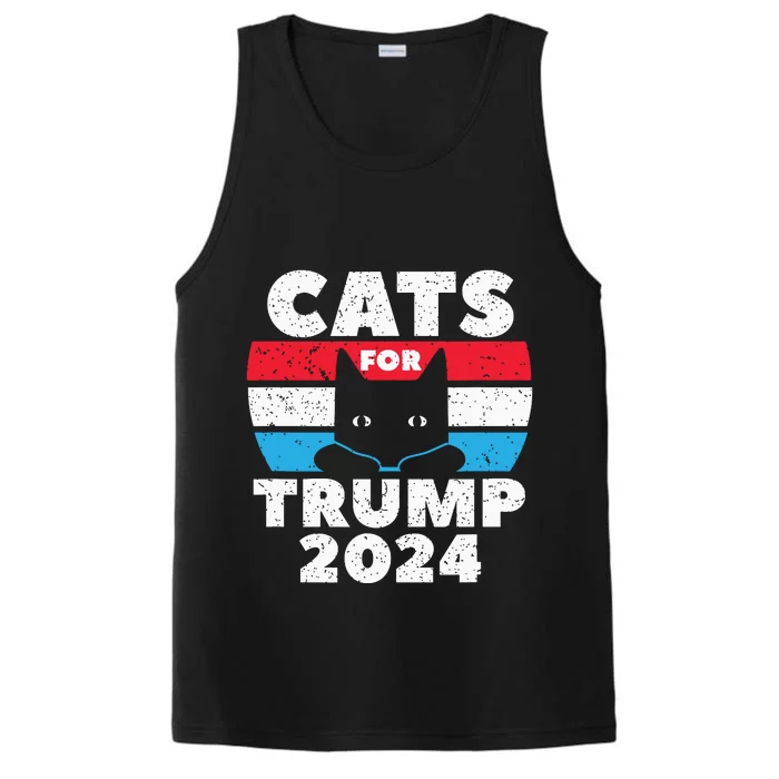 Cats For Trump 2024 Election Performance Tank