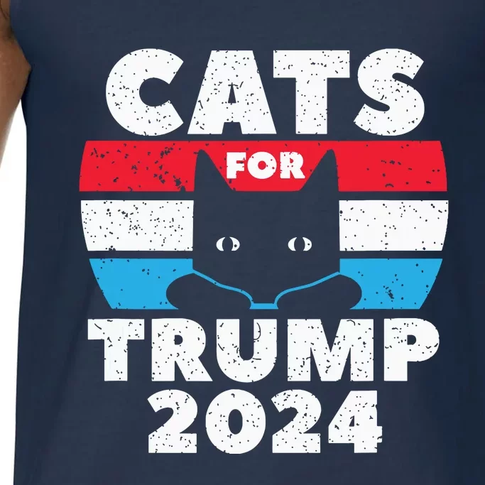 Cats For Trump 2024 Election Comfort Colors® Tank Top