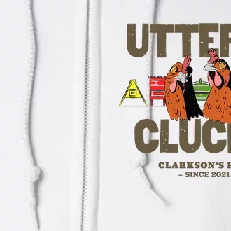 ClarksonS Farm Utterly Clucky Full Zip Hoodie