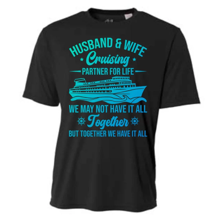 Cruising Family Vacation Husband Wife Cruising Partner Gift Cooling Performance Crew T-Shirt