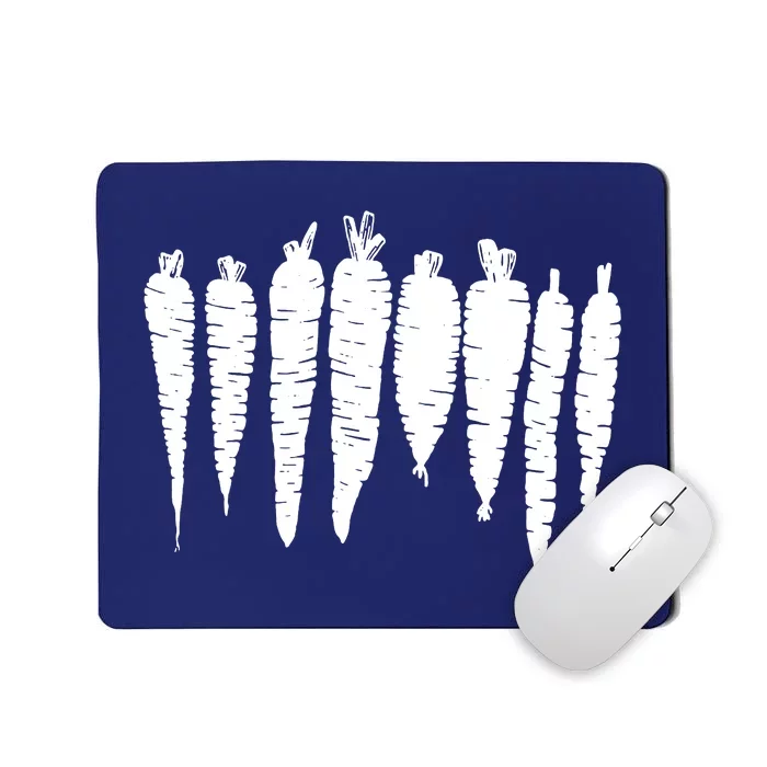 Carrot Food Vegetable Mousepad