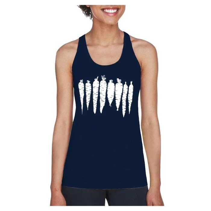 Carrot Food Vegetable Women's Racerback Tank