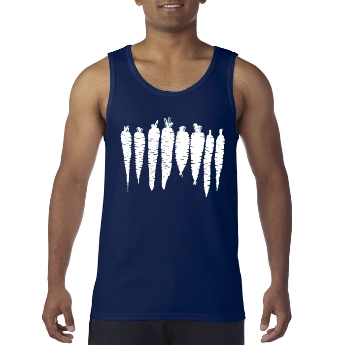 Carrot Food Vegetable Tank Top