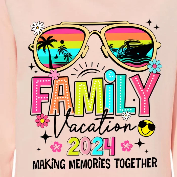 Cruise Family Vacation Making Memories Together Womens California Wash Sweatshirt