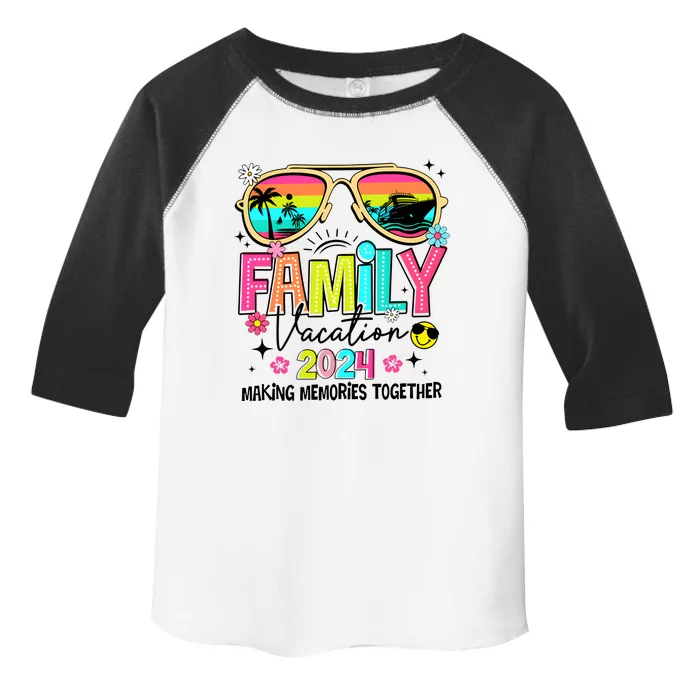 Cruise Family Vacation Making Memories Together Toddler Fine Jersey T-Shirt