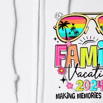 Cruise Family Vacation Making Memories Together Full Zip Hoodie