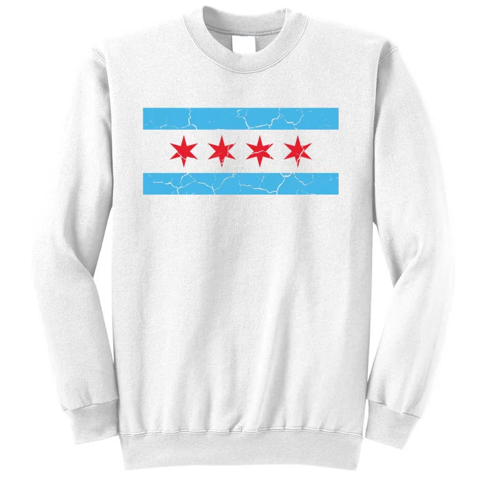 Chicago Flag Vintage Sweatshirt