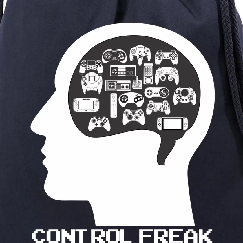 Control Freak Video Game Controllers Gamer Gift Drawstring Bag