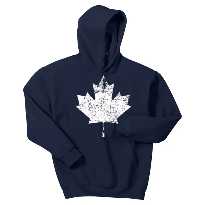 Canada Flag Vintage Women Canada Kids Hoodie