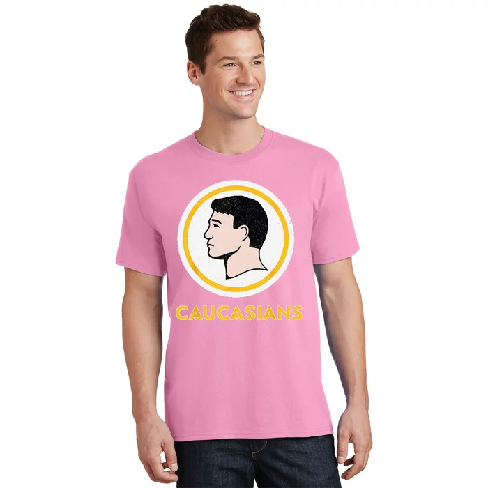 Caucasians Funny Vintage Caucasians Pride T-Shirt