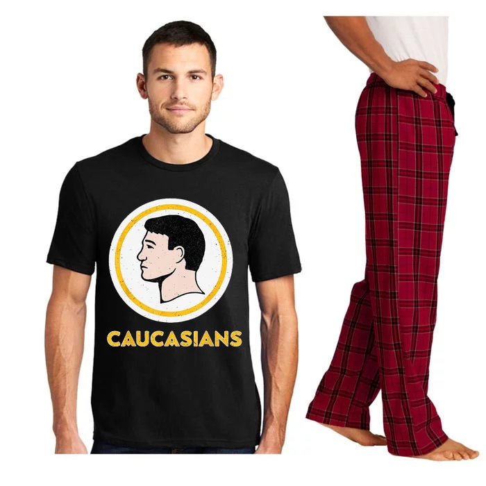 Caucasians Funny Vintage Caucasians Pride Pajama Set