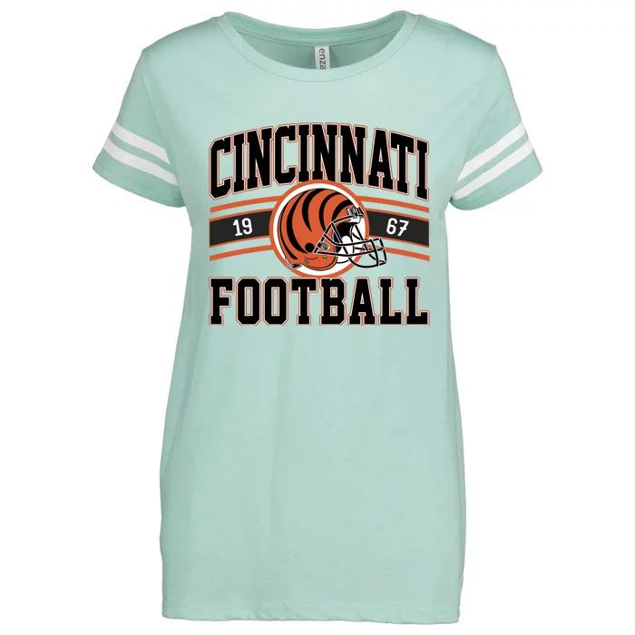 Cincinnati Football Vintage Enza Ladies Jersey Football T-Shirt