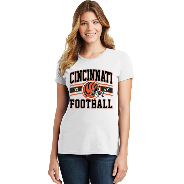 Cincinnati Football Vintage Women's T-Shirt