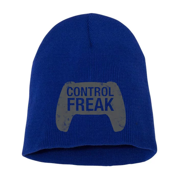 Control Freak Video Game Console Controller Funny Gift Funny Gamer Gift Short Acrylic Beanie