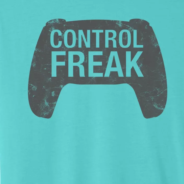 Control Freak Video Game Console Controller Funny Gift Funny Gamer Gift ChromaSoft Performance T-Shirt