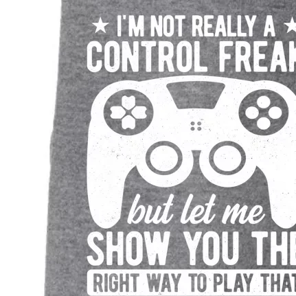 Control Freak Video Game Player Gaming Gamer Pc Console Geek Gift Doggie 3-End Fleece Hoodie