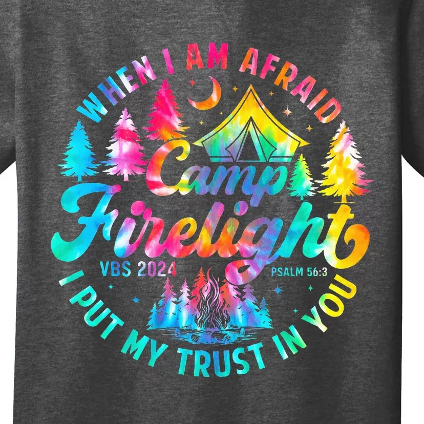 Camp Firelight Vacation Bible School Vbs 2024 Christian Camp T-Shirt