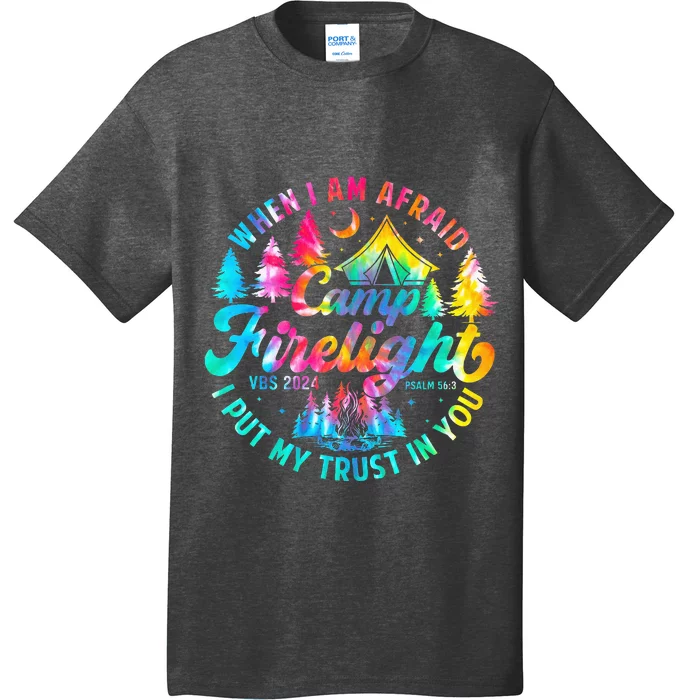 Camp Firelight Vacation Bible School Vbs 2024 Christian Camp T-Shirt