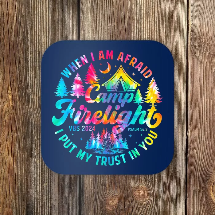 Camp Firelight Vacation Bible School Vbs 2024 Christian Camp Coaster