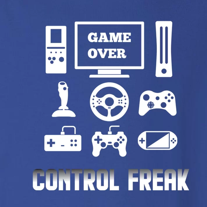 Control Freak Video Game Player Gaming Gamer Pc Console Geek Gift Toddler Long Sleeve Shirt