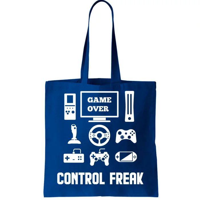 Control Freak Video Game Player Gaming Gamer Pc Console Geek Gift Tote Bag