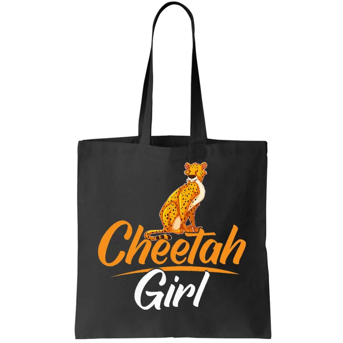 Cheetahs Funny Wild Cat Cheetah Girl Tote Bag