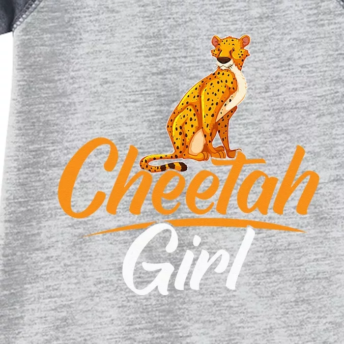 Cheetahs Funny Wild Cat Cheetah Girl Infant Baby Jersey Bodysuit