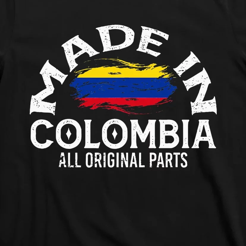 Colombia For Wo Colombian Made Flag T-Shirt