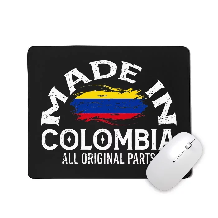 Colombia For Wo Colombian Made Flag Mousepad