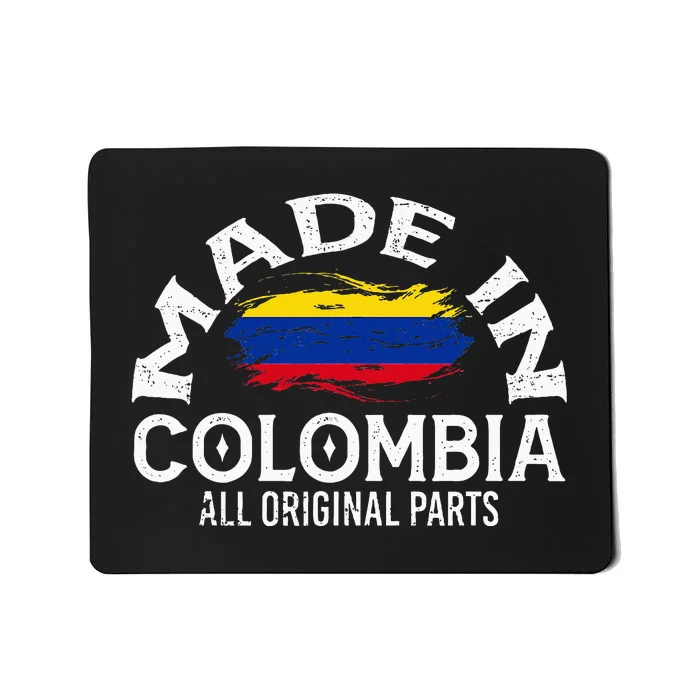 Colombia For Wo Colombian Made Flag Mousepad