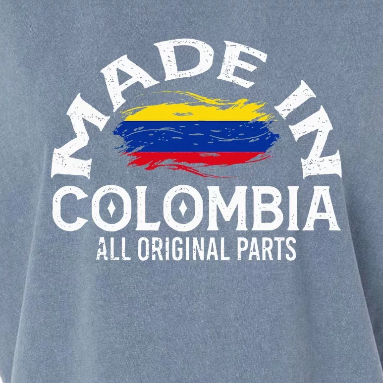 Colombia For Wo Colombian Made Flag Garment-Dyed Women's Muscle Tee