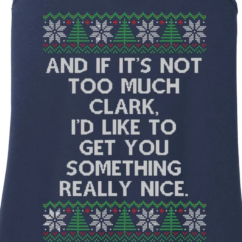 Christmas Family Winter Vacation Ugly Sweater Style Ladies Essential Tank