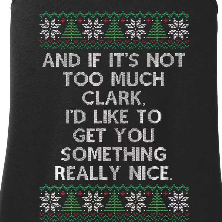 Christmas Family Winter Vacation Ugly Sweater Style Ladies Essential Tank