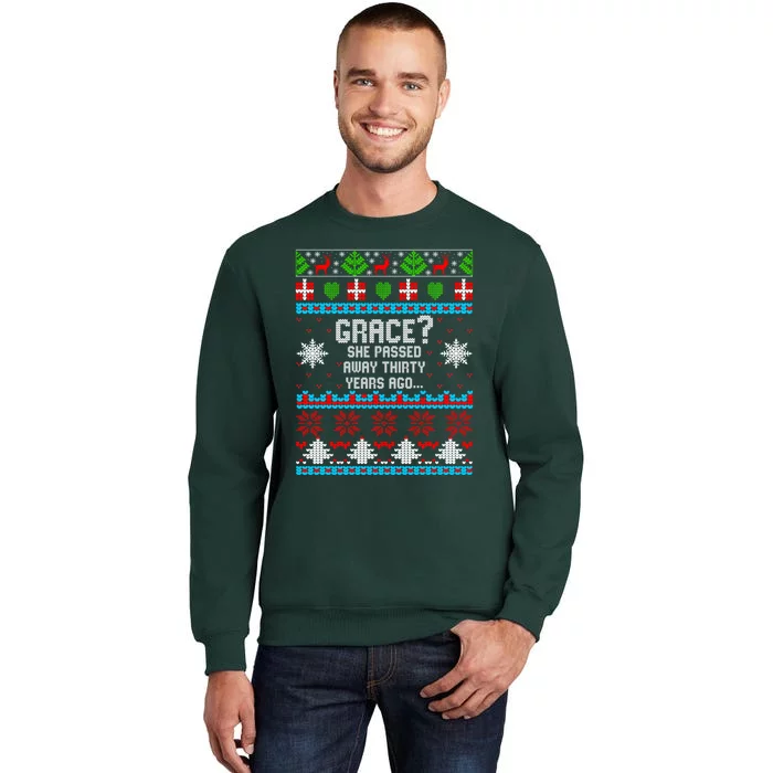 Christmas Family Winter Vacation Ugly Sweater Style Tall Sweatshirt