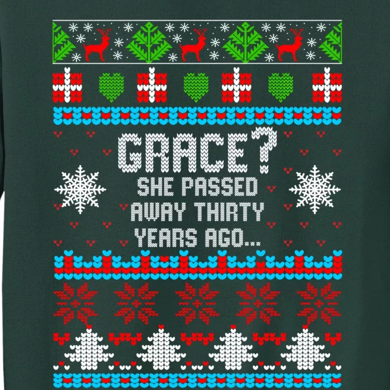 Christmas Family Winter Vacation Ugly Sweater Style Tall Sweatshirt