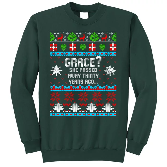 Christmas Family Winter Vacation Ugly Sweater Style Tall Sweatshirt