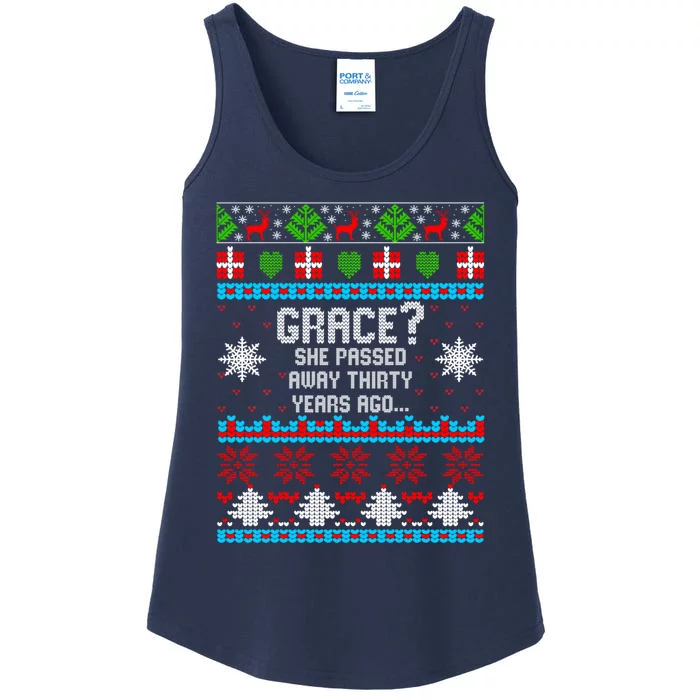 Christmas Family Winter Vacation Ugly Sweater Style Ladies Essential Tank