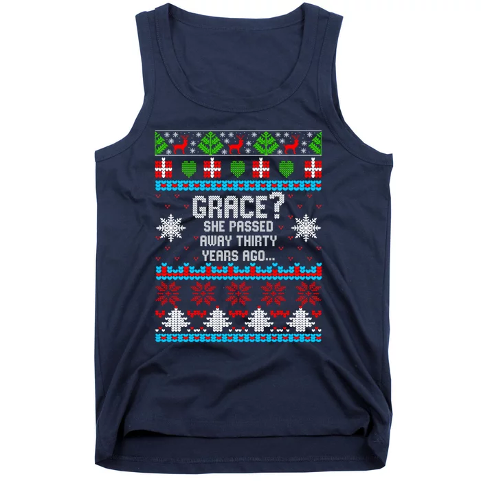 Christmas Family Winter Vacation Ugly Sweater Style Tank Top