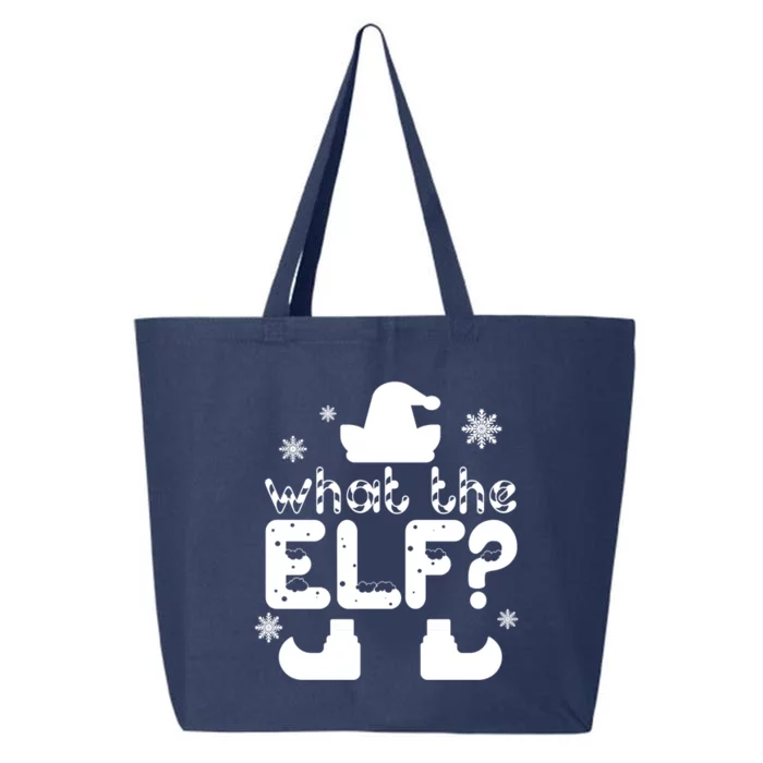 Christmas Funny What The Elf Gift 25L Jumbo Tote