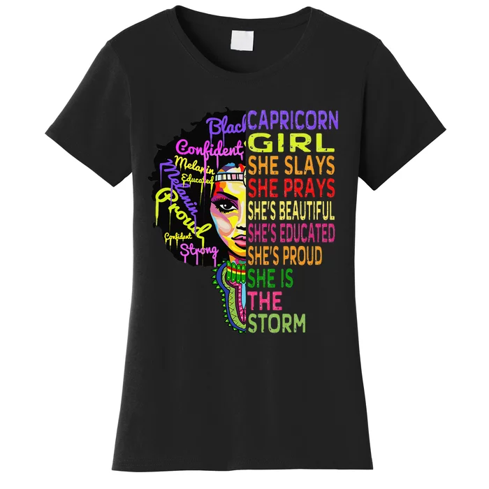 Capricorn for Wo Birthday Gifts Women's T-Shirt