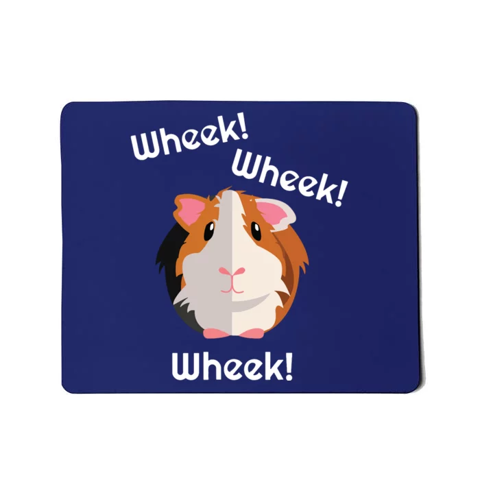 Cute Funny Wheek Guinea Pig Owner Cavy Lover Mousepad