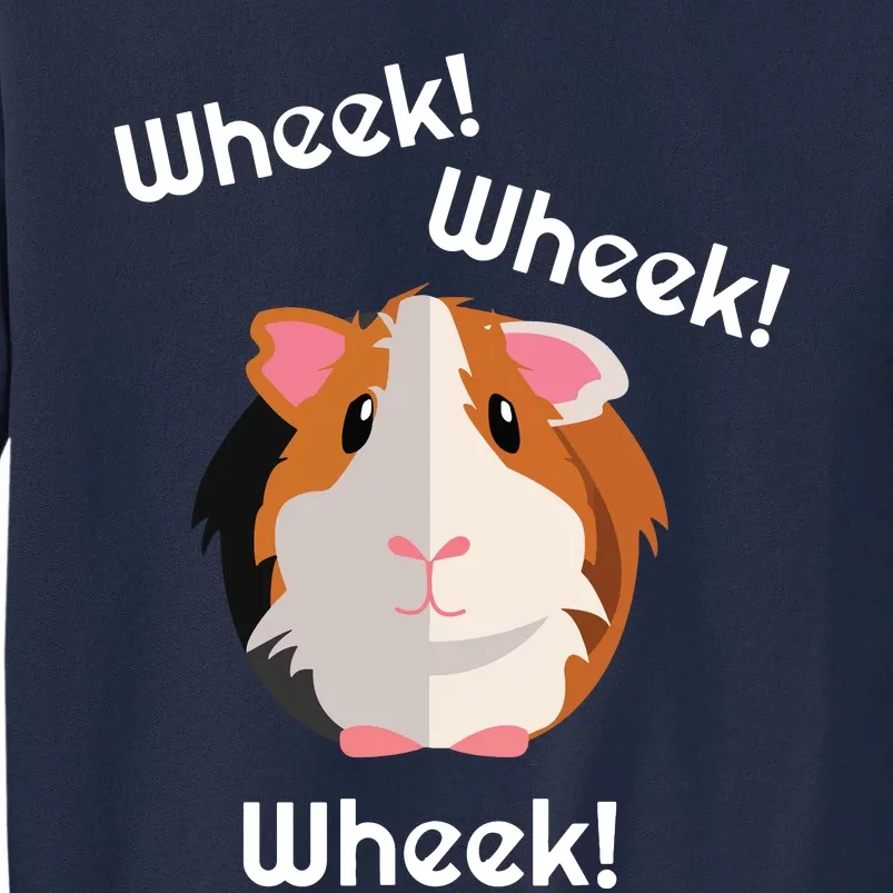 Cute Funny Wheek Guinea Pig Owner Cavy Lover Tall Sweatshirt