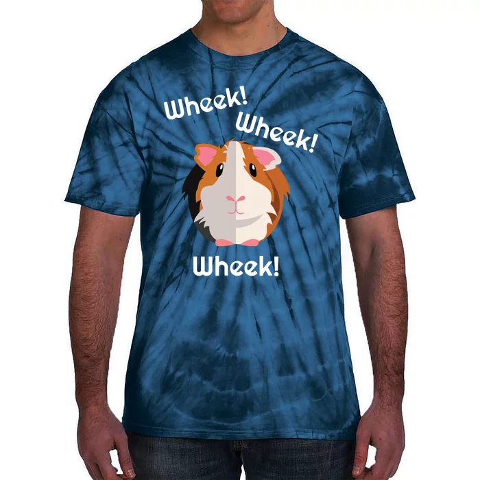 Cute Funny Wheek Guinea Pig Owner Cavy Lover Tie-Dye T-Shirt