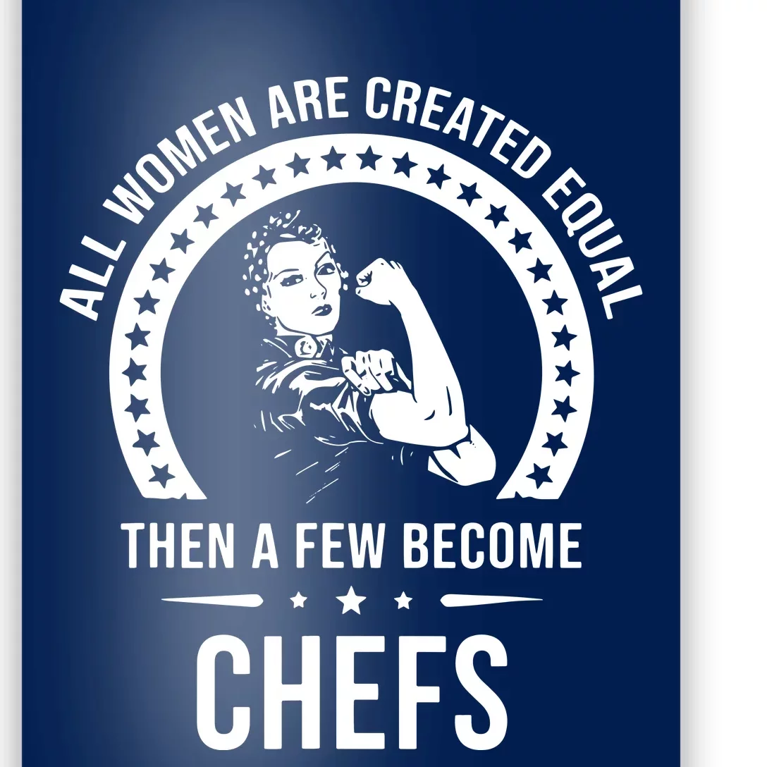 Chef For Women Chef Poster