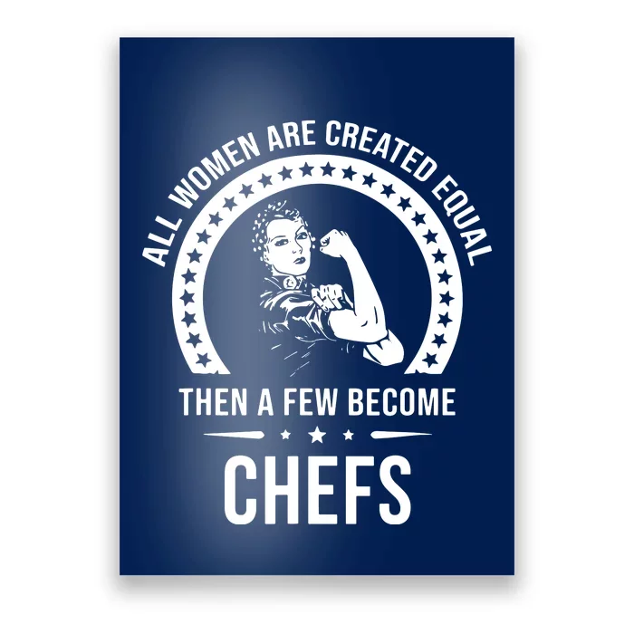 Chef For Women Chef Poster