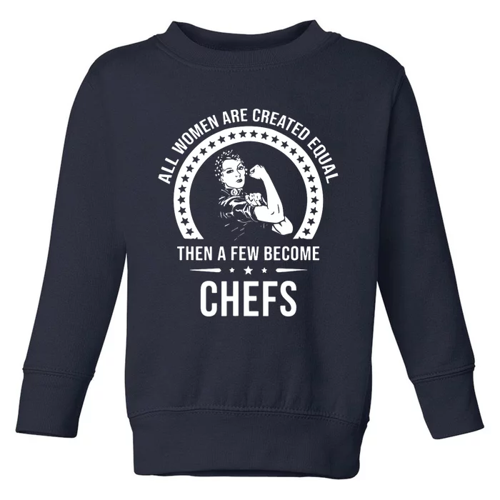 Chef For Women Chef Toddler Sweatshirt