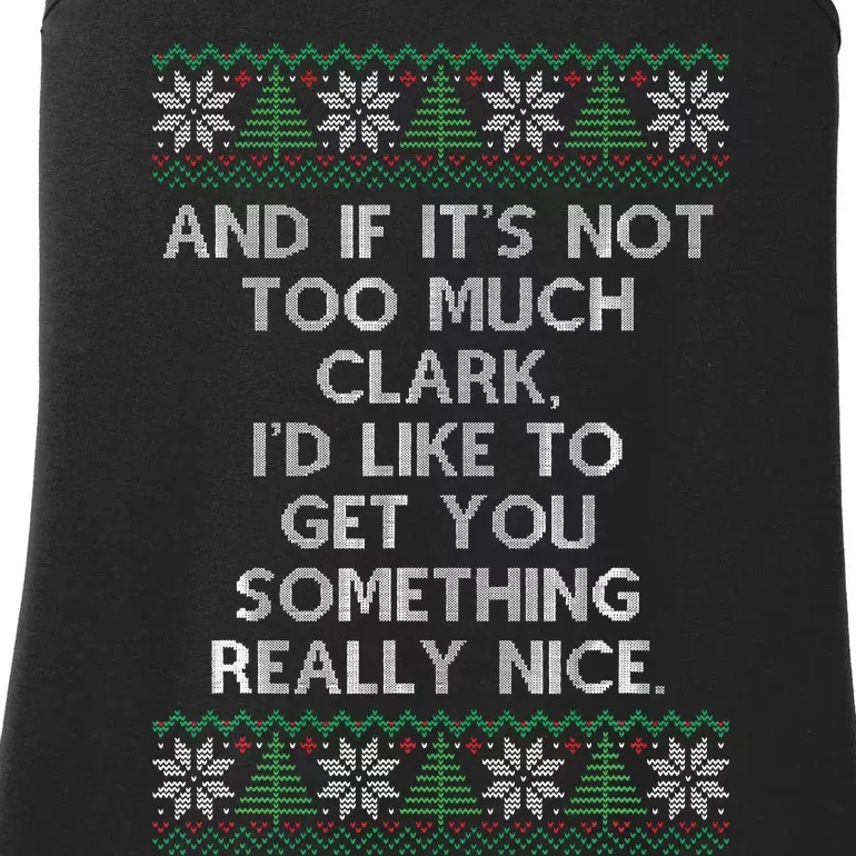 Christmas Family Winter Vacation Ugly Sweater Ladies Essential Tank