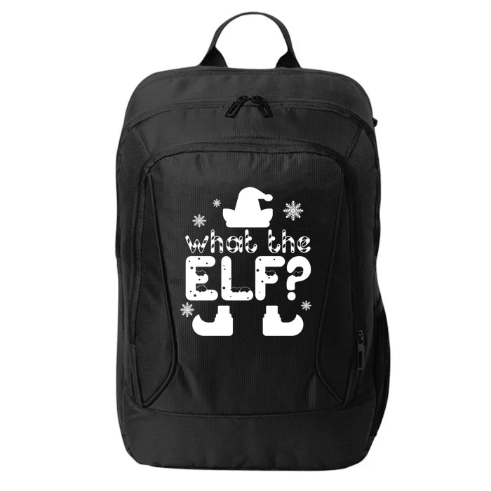 Christmas Funny What The Elf Gift City Backpack